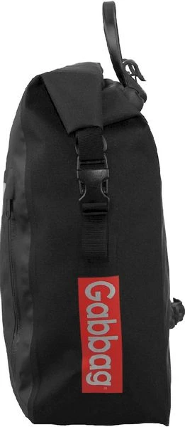 Gabbag Waterdichte Enkele Fietstas - 25 Liter - Zwart - Afbeelding 3