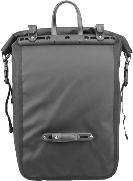 Gabbag Waterdichte Enkele Fietstas - 25 Liter - Zwart - Afbeelding 5