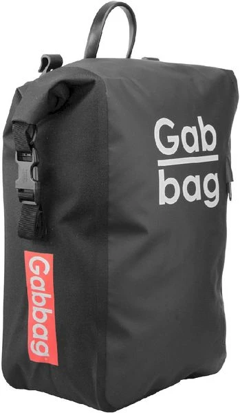 Gabbag Waterdichte Enkele Fietstas - 25 Liter - Zwart - Afbeelding 6