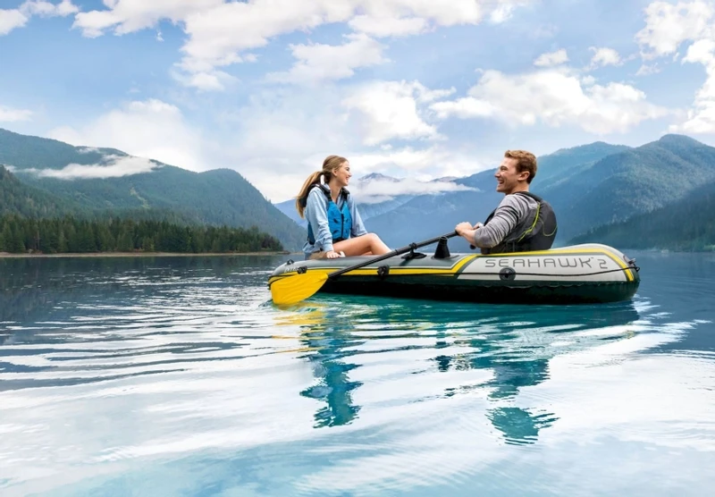 Intex Seahawk 2 Opblaasboot Set - Afbeelding 4