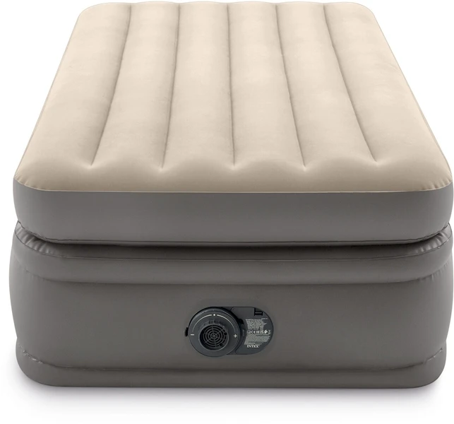 Intex Prime Comfort Luchtbed - Eenpersoons - Ingebouwde Elektrische Pomp - Afbeelding 3