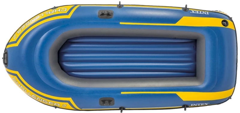 Intex Challenger 2 Opblaasboot Set - Afbeelding 2