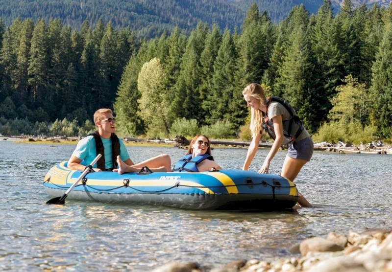 Intex Challenger 3 Opblaasboot Set - Afbeelding 8