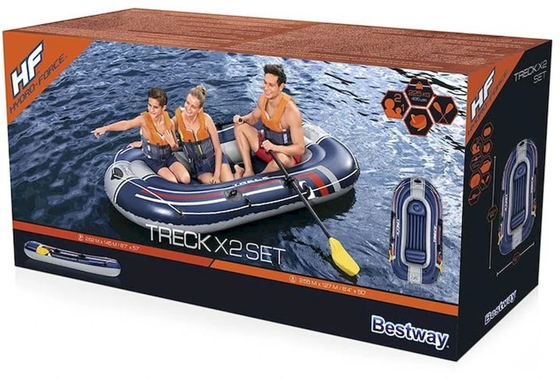 Bestway Hydro Force Treck X2 Opblaasboot Set - Afbeelding 14