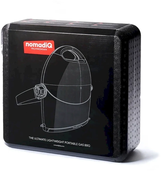 NomadiQ Draagbare Gasbarbecue - Zwart - Afbeelding 5