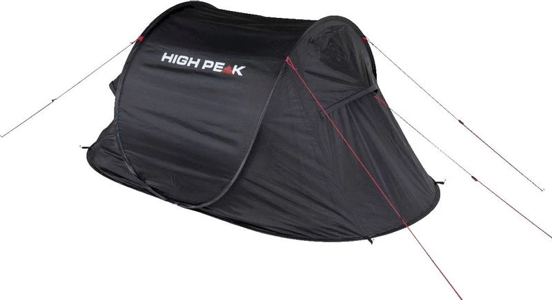 High Peak Vision 2 Pop-up Tent - 2 Persoons - Zwart - Afbeelding 5