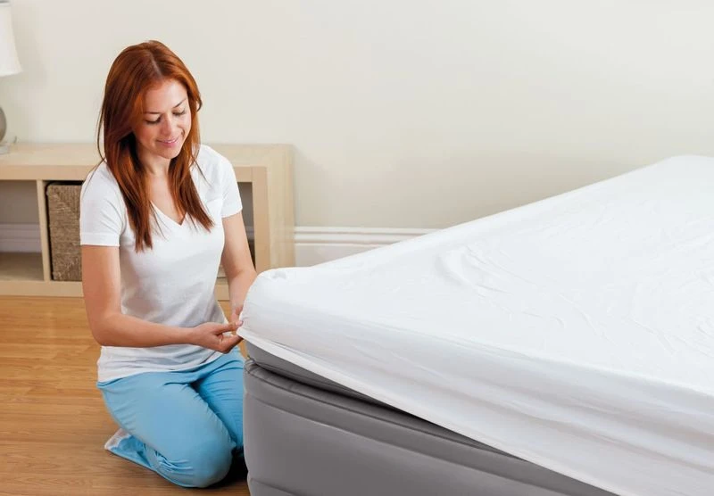 Intex Prime Comfort Luchtbed - Eenpersoons - Ingebouwde Elektrische Pomp - Afbeelding 5