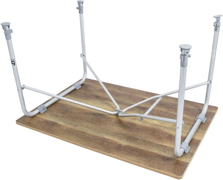 Bo-Camp Feather 100 X 70 Cm Campingtafel - Bruin - Afbeelding 2