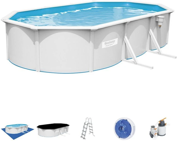 Bestway Hydrium Jersey Metalen Zwembad 610 X 360 X 120cm