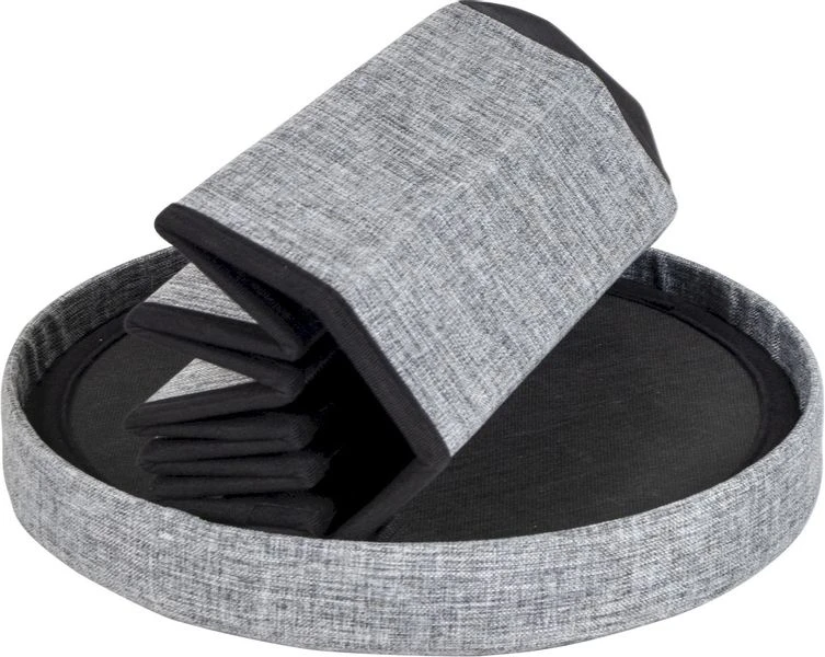 Bo-Camp Urban Outdoor Ottoman Bromley Poef - Grijs - Afbeelding 4