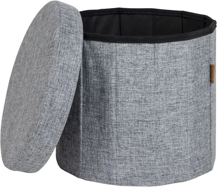 Bo-Camp Urban Outdoor Ottoman Bromley Poef - Grijs - Afbeelding 2