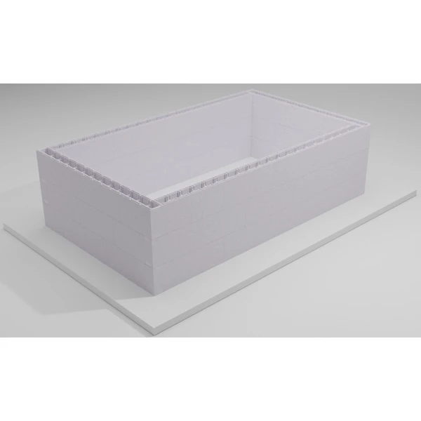 Zelfbouwpakket Zwembad 8.00 X 4.00 X 1.50 M - Afbeelding 2