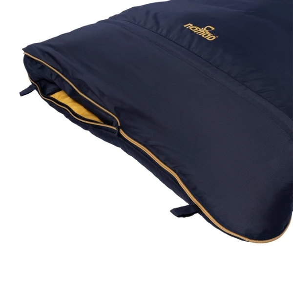 Nomad Triple-S Slaapzak - Blauw - Ritspositie Links - Afbeelding 2