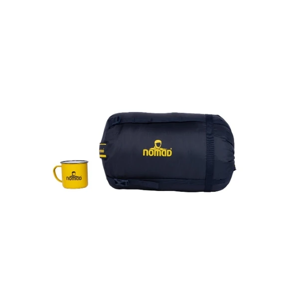 Nomad Triple-S Slaapzak - Blauw - Ritspositie Links - Afbeelding 6