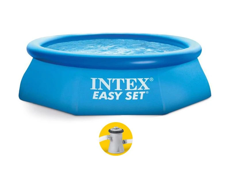 Intex Easy Set Pool - 244 X 61 Cm - Met Filterpomp