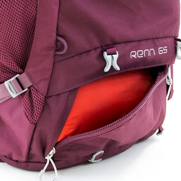 Osprey Renn Backpack - 65 Liter - Donkergrijs - Afbeelding 9